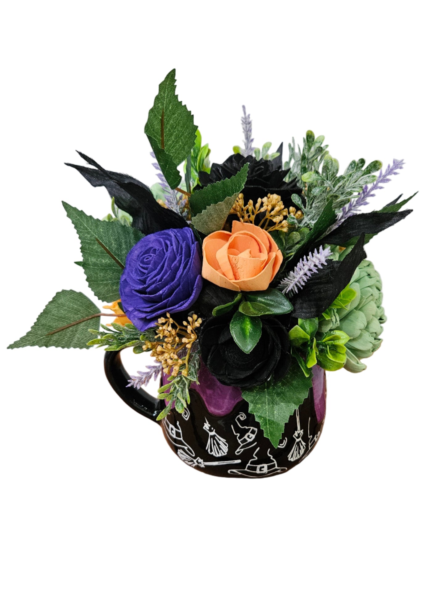 Halloween Mug Arrangements