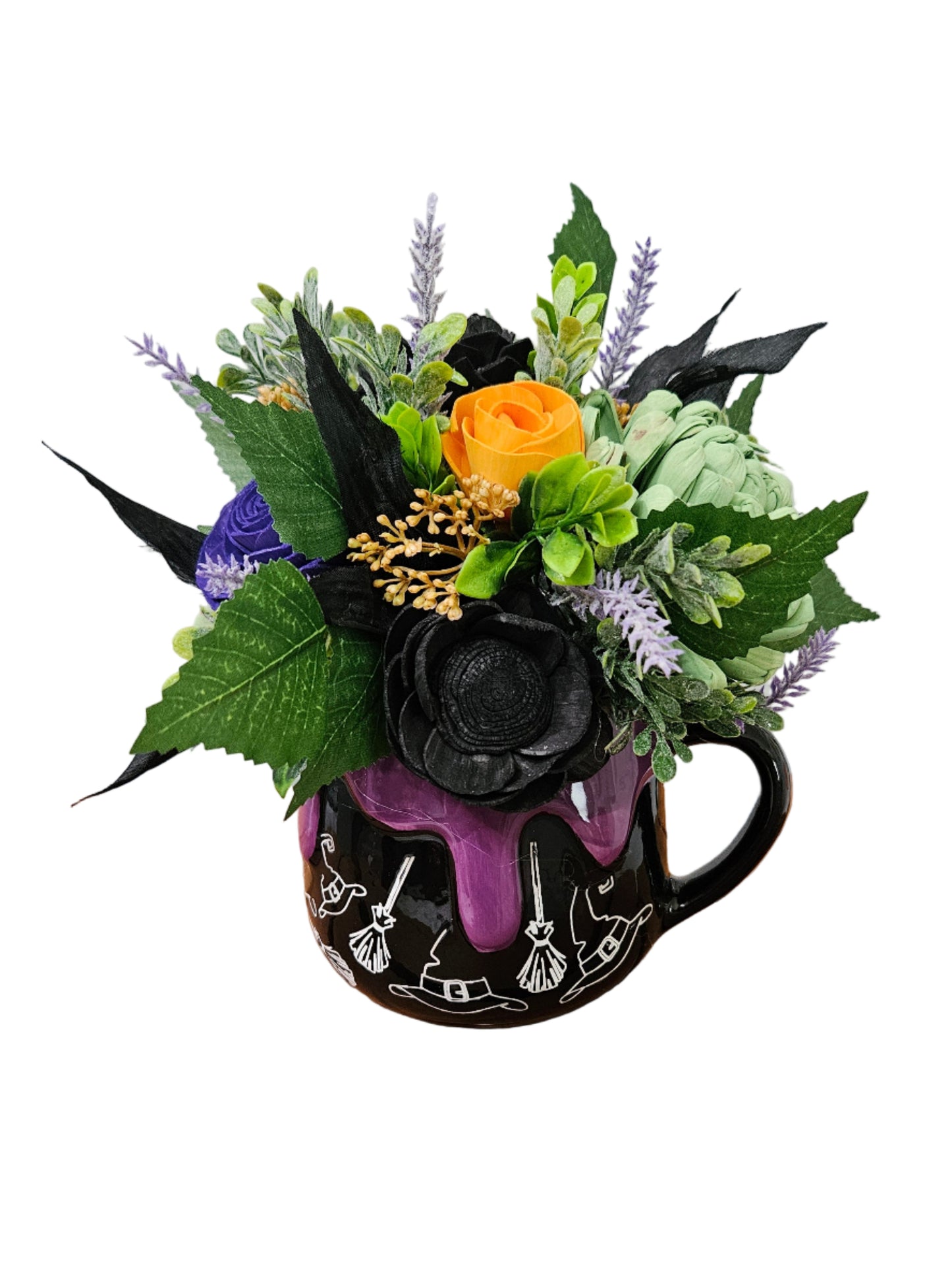 Halloween Mug Arrangements